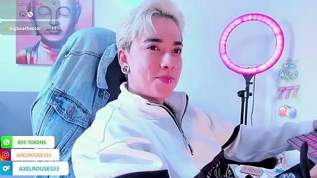 Chatroom XXX en direct de AxelRouse3