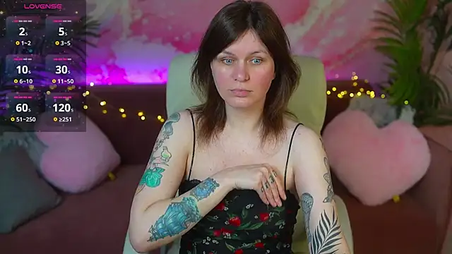 Chat +18 de TinaMelt ao vivo