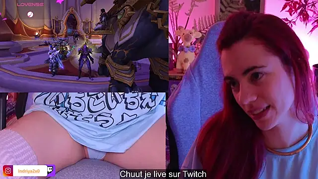 Show de Indriya2x0 na webcam