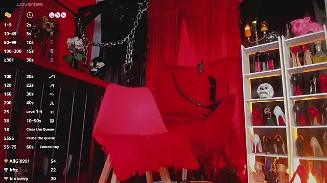 Chat XXX en directo de MistressAndre