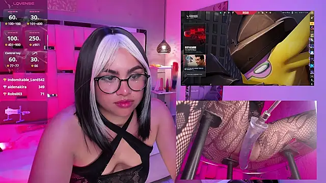 Chat +18 de Alice_Roys ao vivo