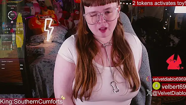 Вебкам-шоу VelvetDiablo