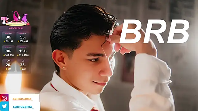 Show de samucamx_ na webcam