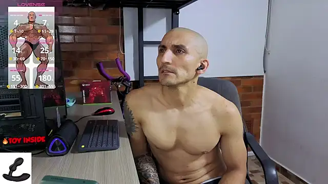 Marck_Muscle 在線直播表演