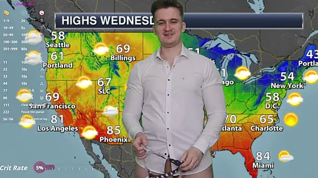 Pokazy przed kamerką – hornystripman97