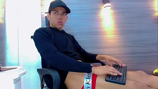 Pertunjukan Kamera Web DaviidBuckx_