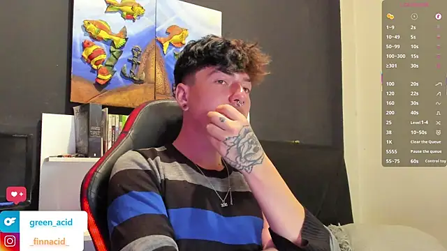 Green_acid01 网络视讯表演