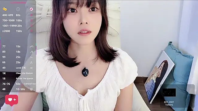 peachy_kissのウェブカメラショー