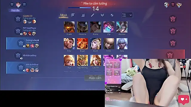 Chatroom XXX en direct de Caryln-Bun