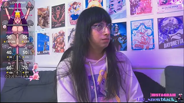 Вебкам-шоу snowblack_