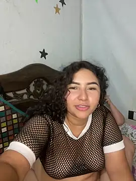 Show de MiliHot25 na webcam