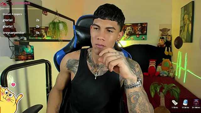 Damian_latinxxx webkamerás műsora