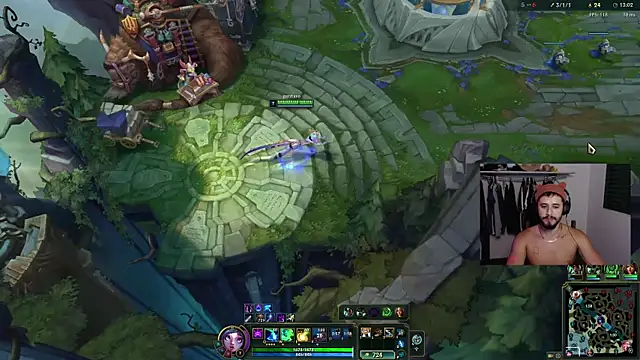 Show de guzzfit na webcam