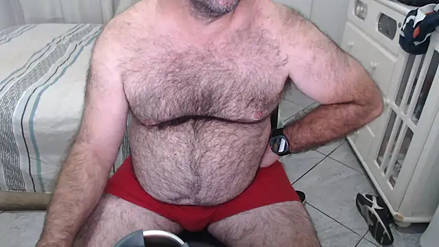 Show de MysterBearMG na webcam