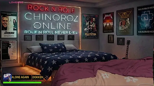 chino_roz 网络视讯表演