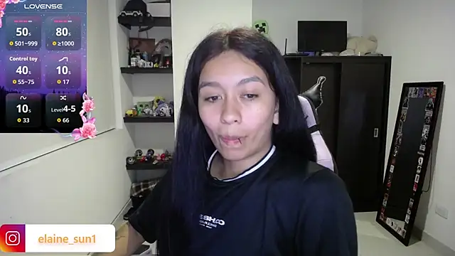 Chat +18 de elaine_sun1 ao vivo