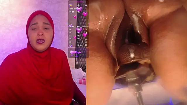 BBWHijab Adlı Modelin Web Kamerası Şovu