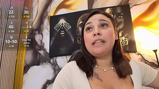 Chat +18 de LizzRouse ao vivo