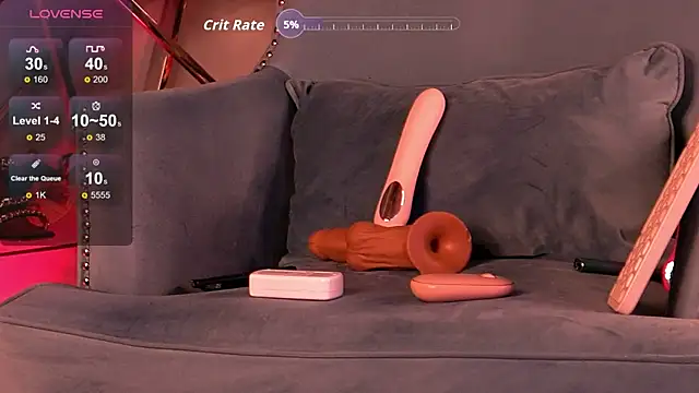 Show modela DahliaVonLure na web-kameri