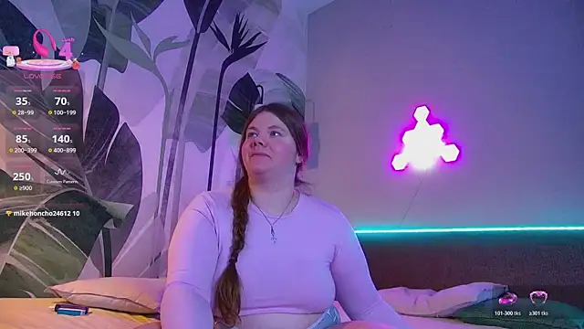 Chat +18 de RubyValen ao vivo