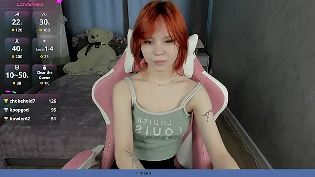 Loly_Cuttien Webbikameraesitys