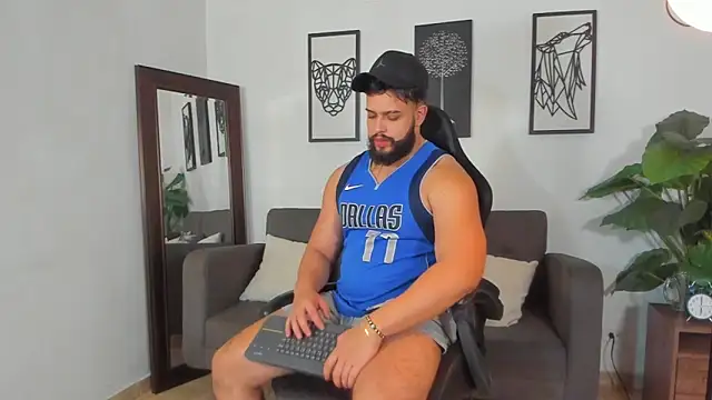 Justin_kingX7 Adlı Modelin Web Kamerası Şovu