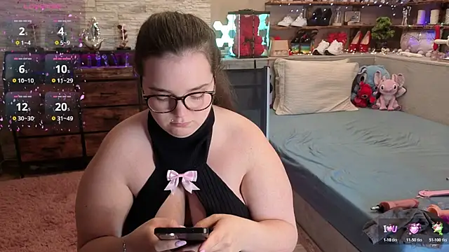 Show modela Kimberly-Caprice na web-kameri