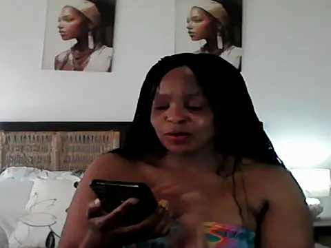 Show modela Blacksashaxx na web-kameri