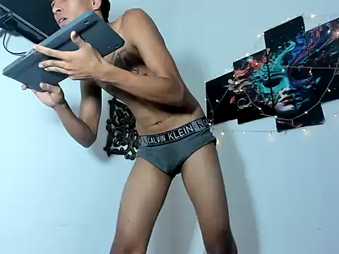 Show de axeel-king na webcam