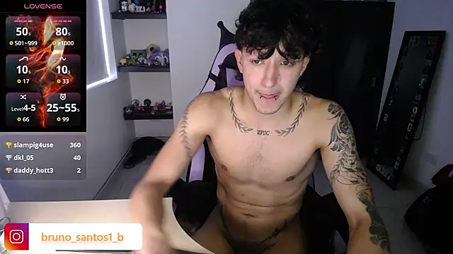 Bruno_santos1: διαδικτυακό σόου στην κάμερα