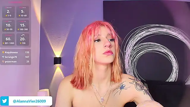 AlannaViera Chat XXX in diretta