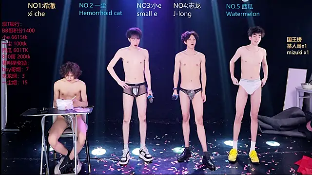 Show de GGBond-02 na webcam