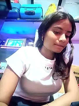 SANDHYAHOTKUMARIn Webbikameraesitys