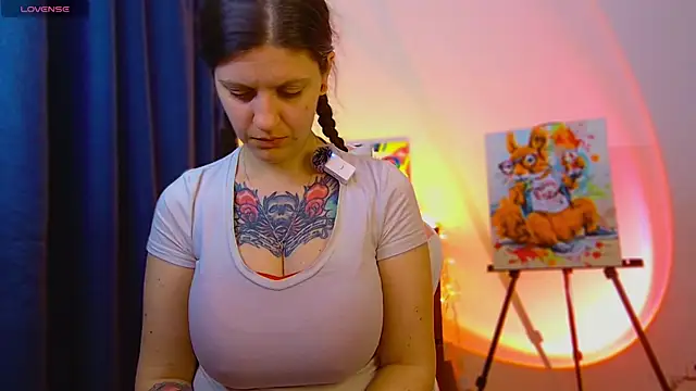 Ann_mikela: διαδικτυακό σόου στην κάμερα