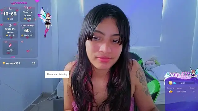 Chat XXX en directo de Lovelyamyy