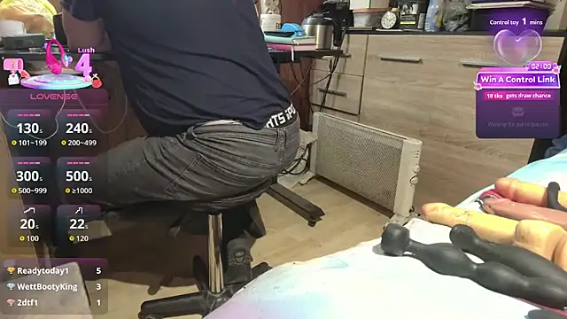 Show de misteryman1956 na webcam