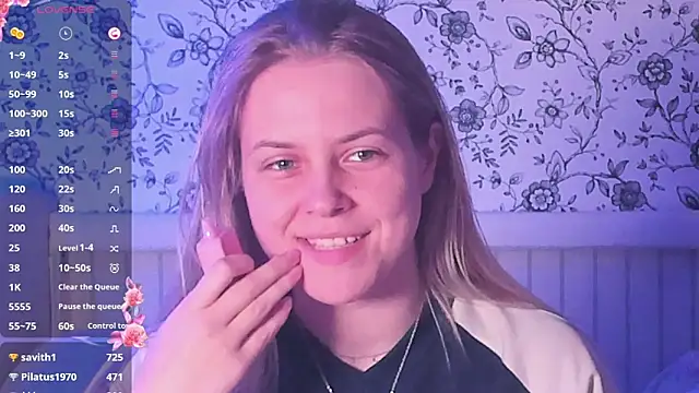 Show webcam de AngelAnty