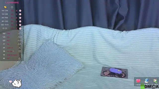 Show modela bd_black na web-kameri