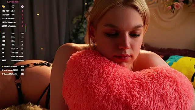 Show de EdlinAlliston na webcam