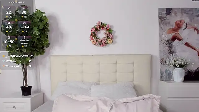 MadonnaRossi Adlı Modelin Web Kamerası Şovu