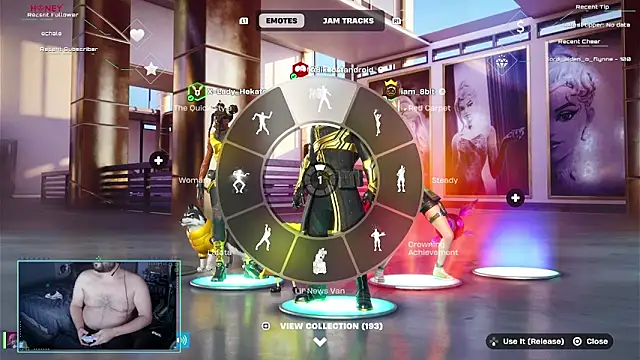 Pertunjukan Kamera Web bottombeargaming