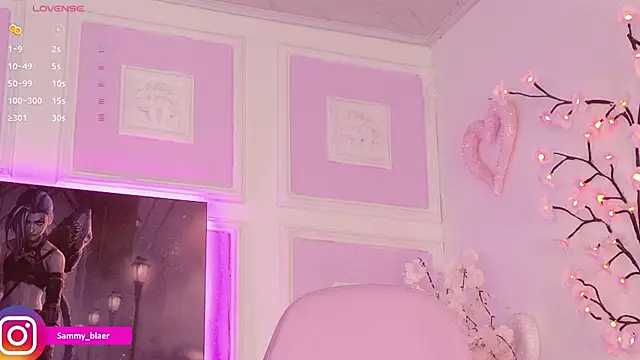 XXX chat uživo modela Sammyblaer