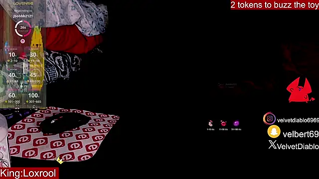 VelvetDiablo Adlı Modelin Canlı XXX Sohbeti