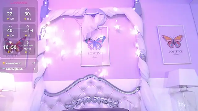 Chat +18 de ElaineLaurent ao vivo