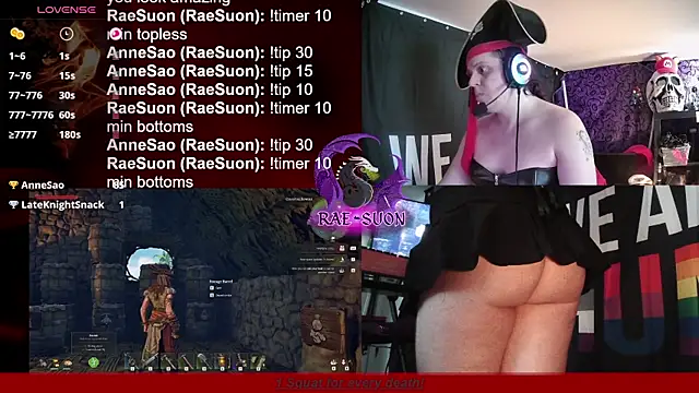 Rae-Suon: διαδικτυακό σόου στην κάμερα