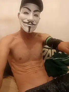 Show de Branquinhomascarado na webcam