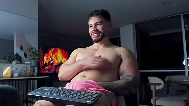 Show de Valenthino_Salvatore na webcam