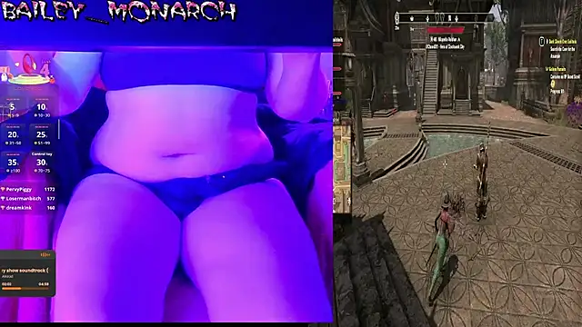 baileymonarch élő XXX-chatje