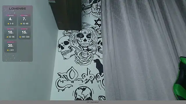 Chat +18 de ImSophieFox ao vivo