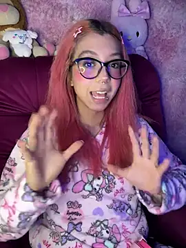 Show de Valen-Foxx1 na webcam